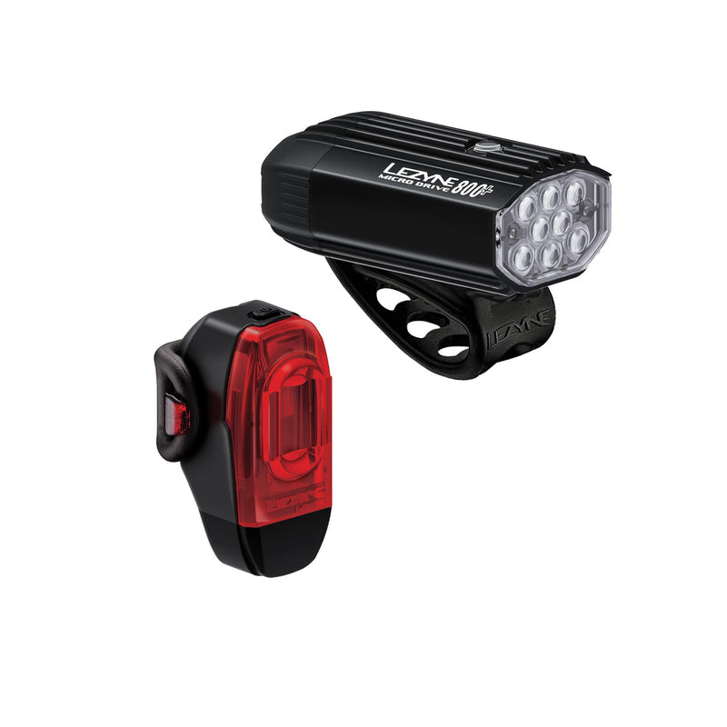 Lezyne Micro Drive 800+ / Ktv Drive+ Pair Light Set