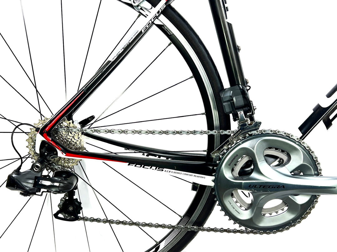 Used Focus Cayo EVO 2.0, Di2 Shimano Ultegra, Carbon Fiber Road Bike-2013, 54cm