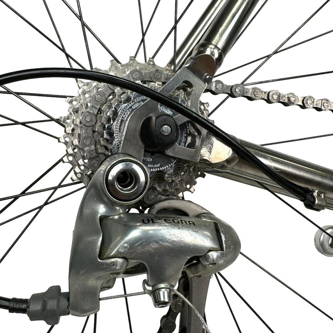 Used Mongoose RX10.5, Handmade Titanium Road Bike, Shimano Ultegra-2000, 56cm