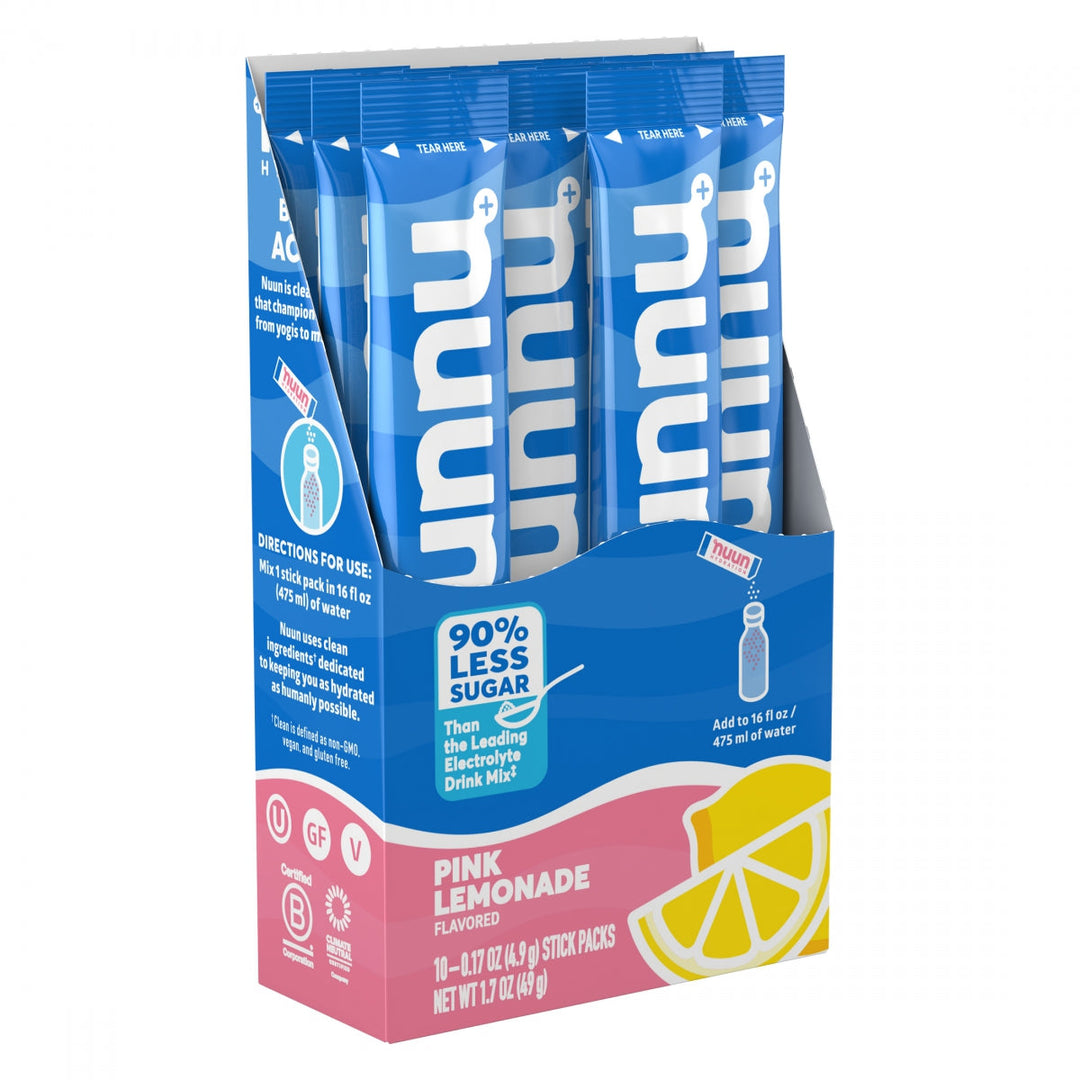 Nuun Sport Powder - Pink Lemonade, Box of 10