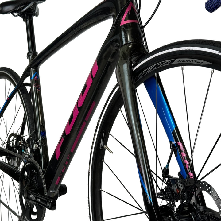 Used Fuji Brevet 2.3, 11-Speed Shimano 105, Women’s Carbon Road Bike-2017, 50cm