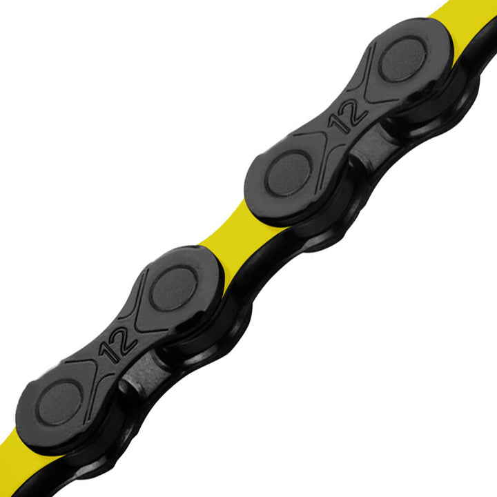 KMC DLC 12 Speed 126L Chain Yellow