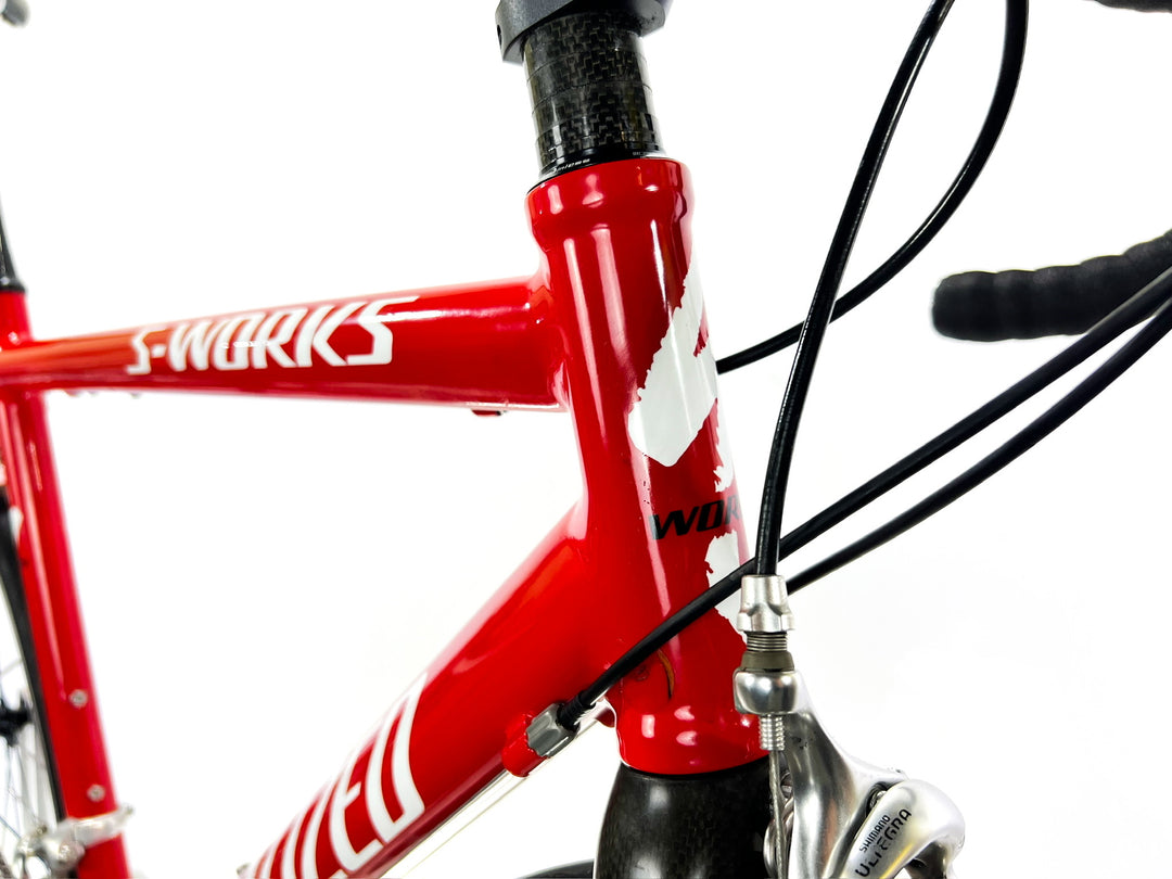 Used Specialized S-Works E5, Shimano Ultegra, Road Bike-2003, 56cm