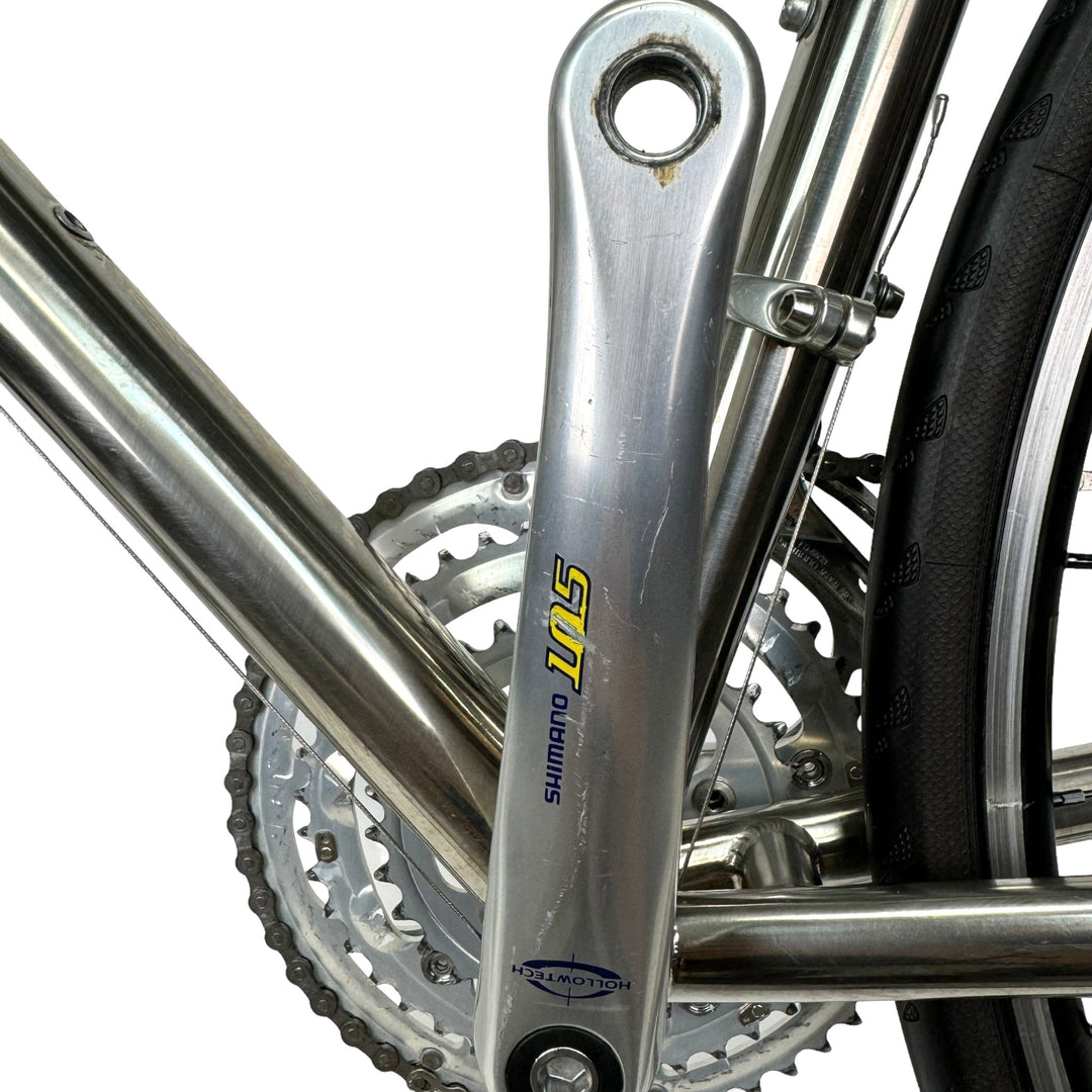 Used Mongoose RX10.5, Handmade Titanium Road Bike, Shimano Ultegra-2000, 56cm