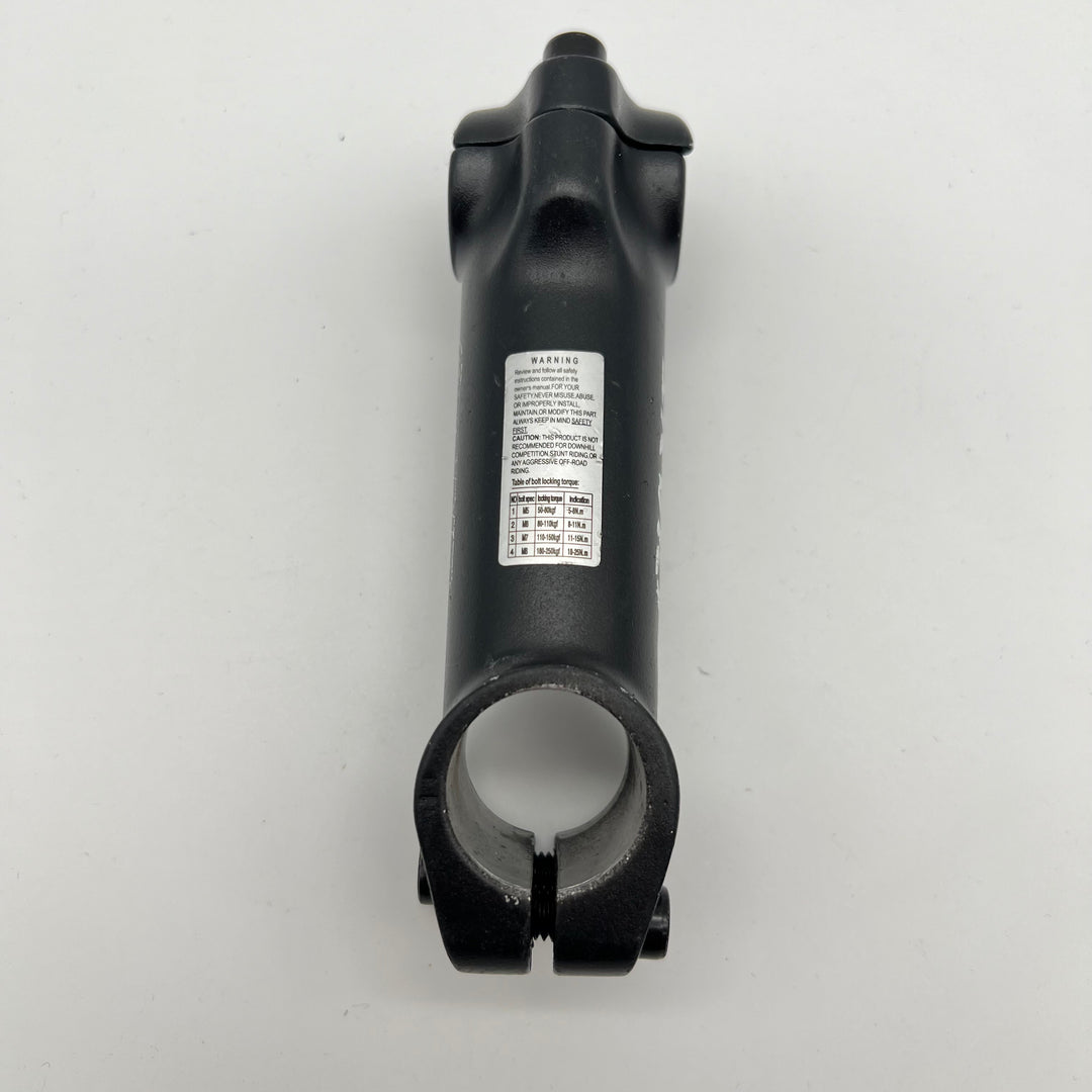 Giant Bike Stem 110mm +/- 7 degree 1 1/8” 26.0 mm black threadless Road MTB Used