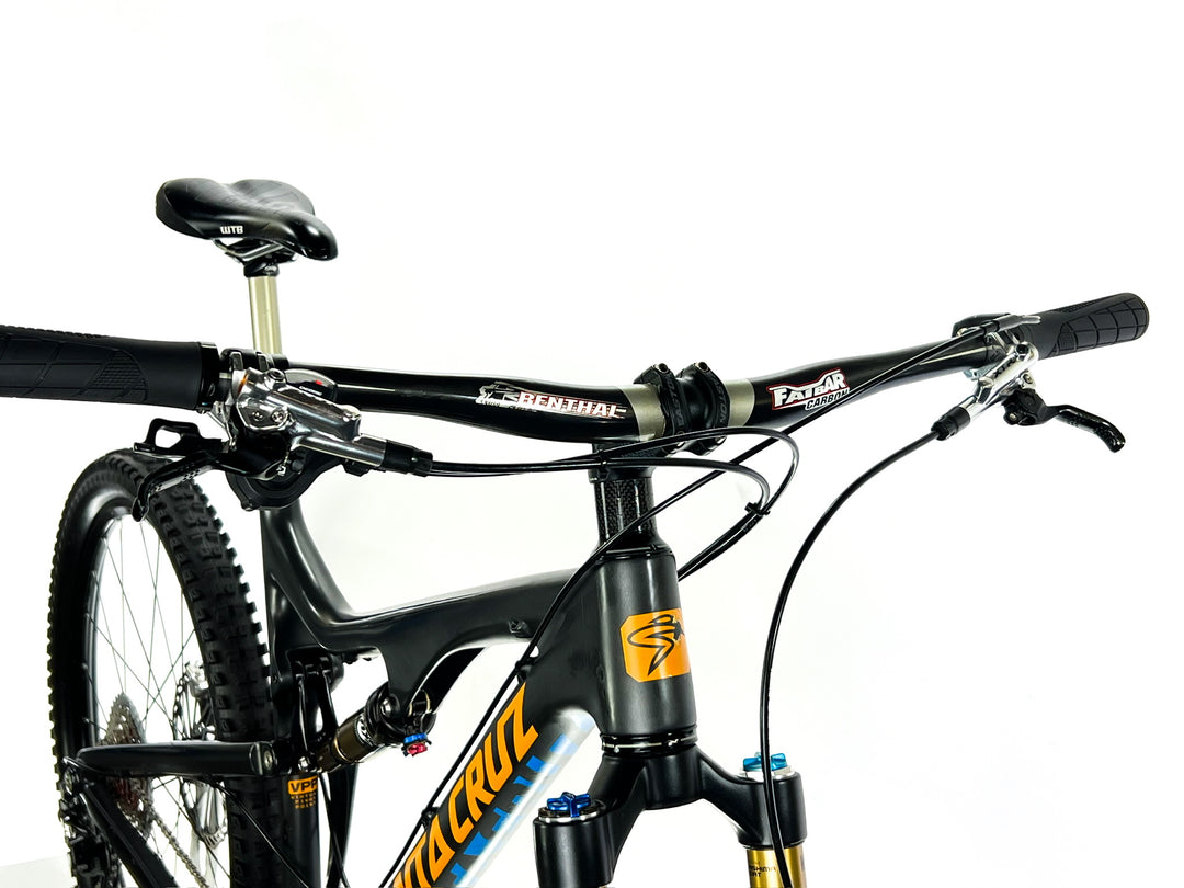 Used Santa Cruz Bronson C, Shimano XT, FOX, Carbon Mountain Bike-2013, Large