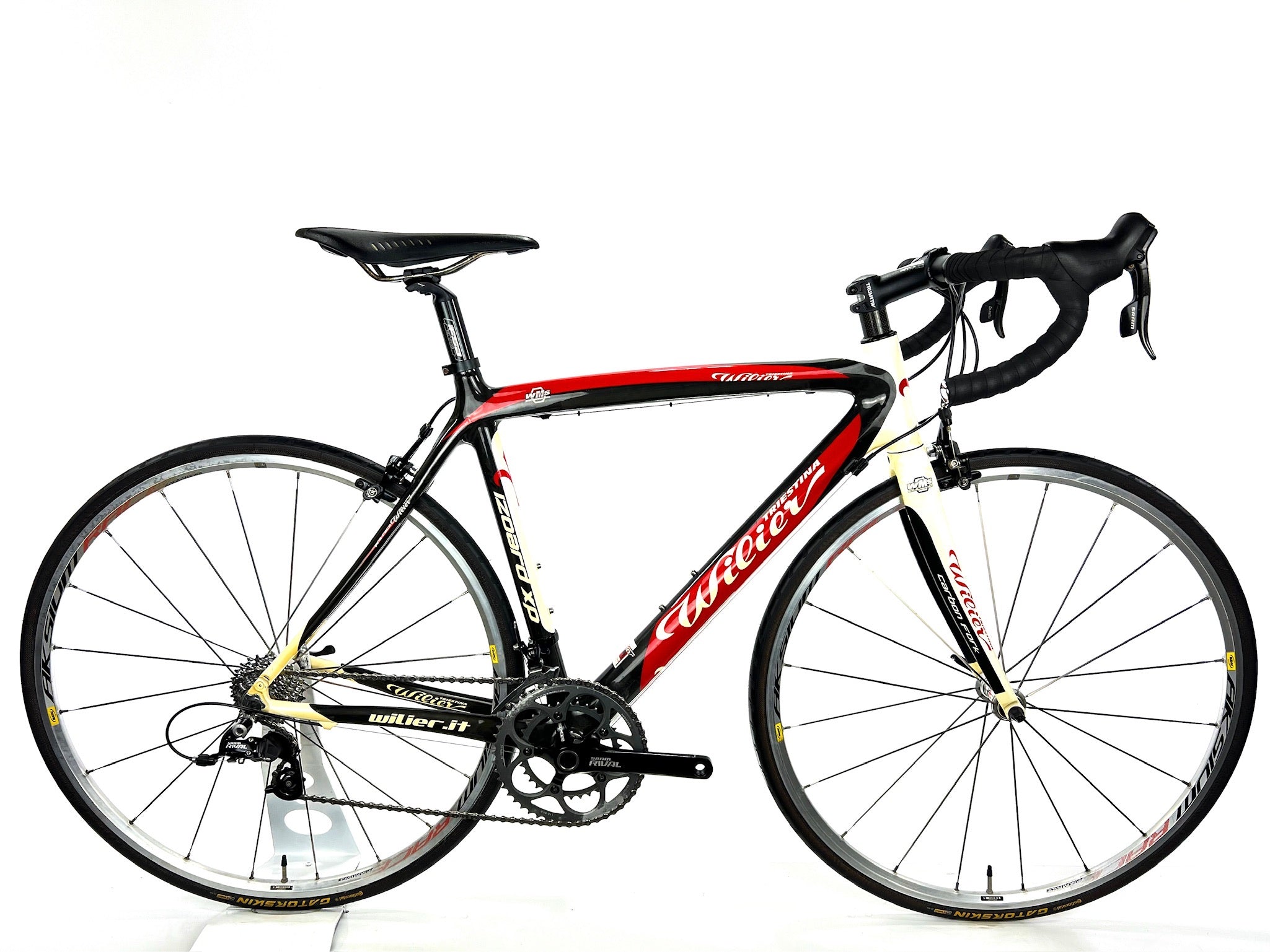 Willier Triestina Izoard Xp, Sram Rival, Carbon Fiber Road Bike-2011, 17  Pounds, Medium