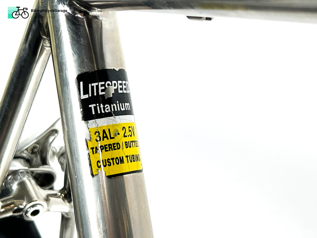 Used Litespeed Ultimate, Shimano Ultegra, Titanium Road Bike-2000, 54cm