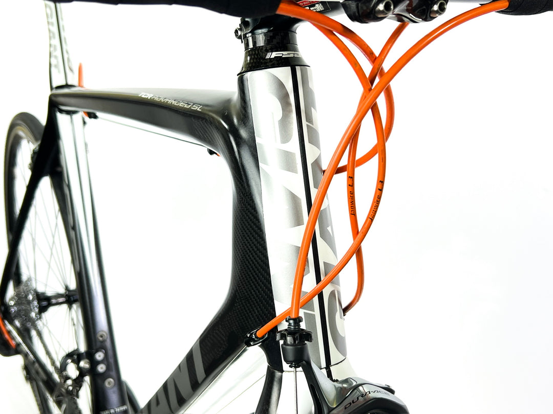 Used Giant TCR SL 1, full Dura-Ace, Carbon Fiber Road Bike-2011, 58cm, MSRP:$7k
