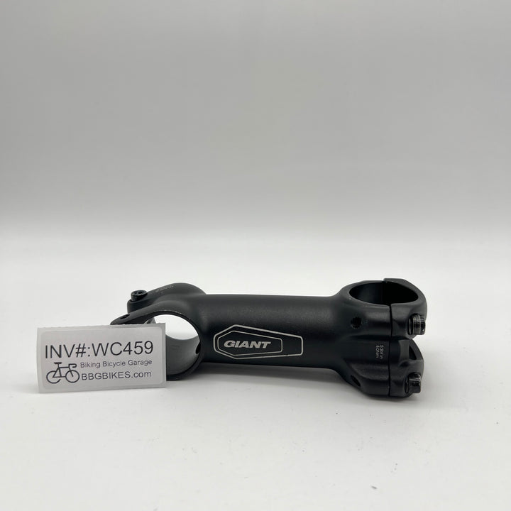 Giant bike stem 100mm +/- 6 degree 1 1/8” 31.8 mm black threadless Road MTB Used