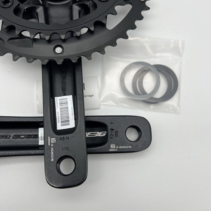 NEW FSA Gossamer Pro Compact Crankset 10/11-Speed 175mm ABS 46/36t BB386 Evo