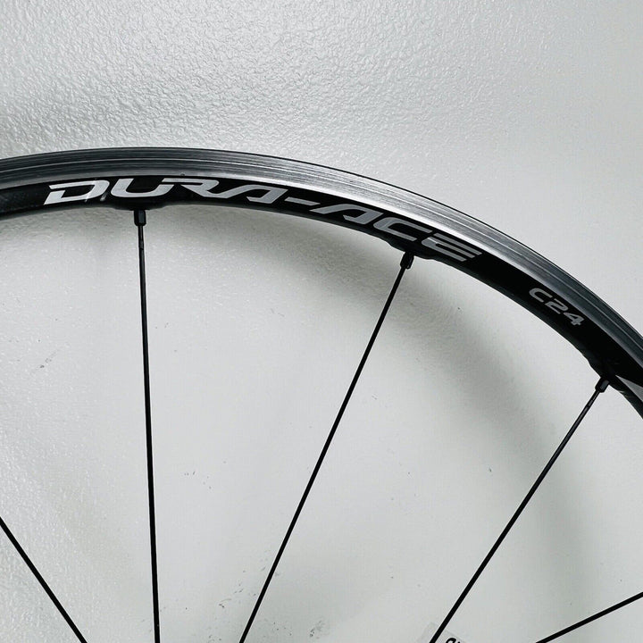 Shimano Dura Ace C24 WH-9000 Carbon Wheelset Shimano/Sram 11 Speed 1,460g