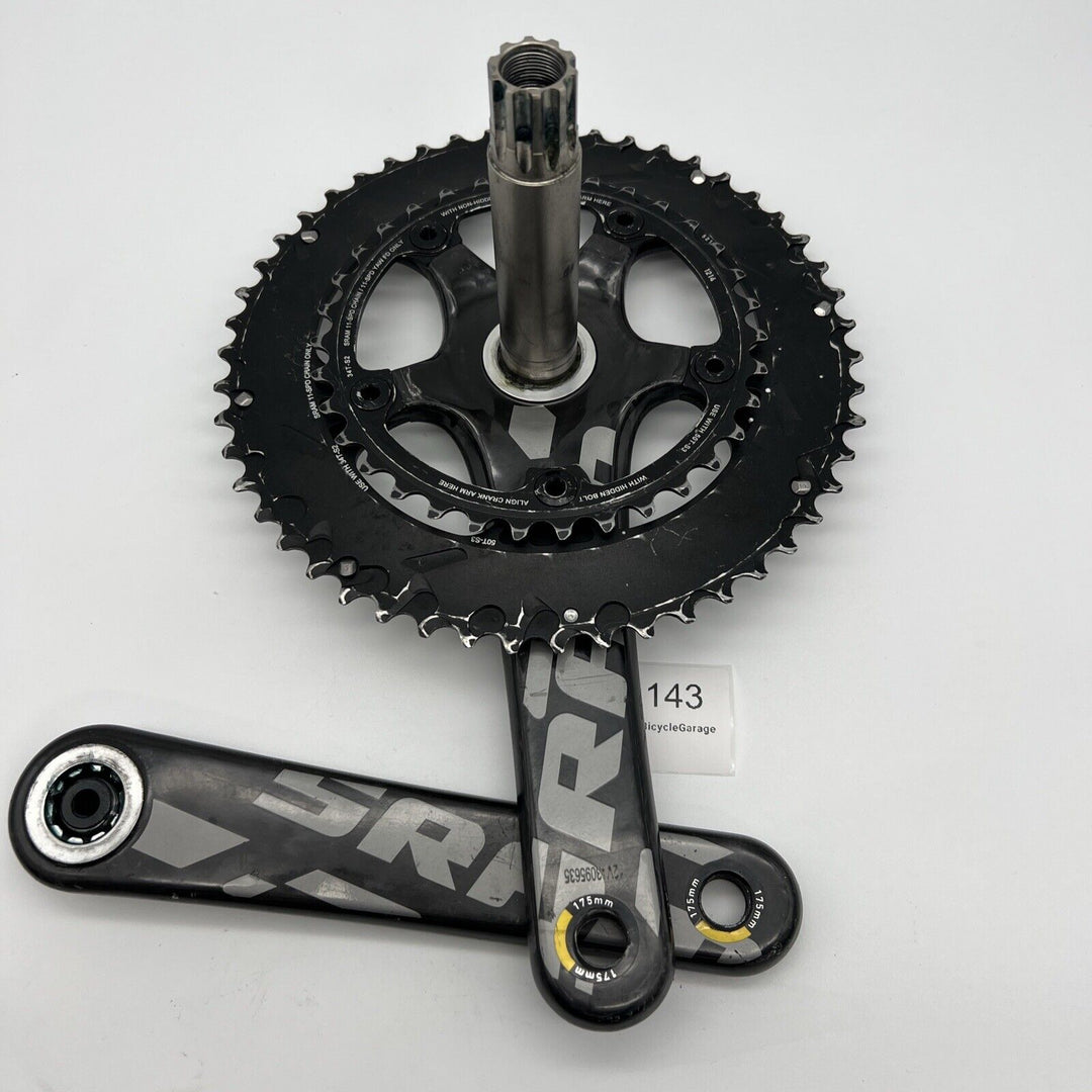 SRAM Red 22 GXP 110 BCD 50/34t 11-Speed Carbon Bike Crankset 574g 175mm