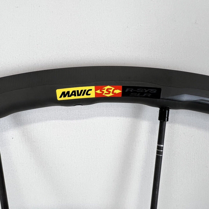 Mavic Ssc R-sys Slr Exalith 11 Speed Carbon Spokes 1,310g Set Just Serviced