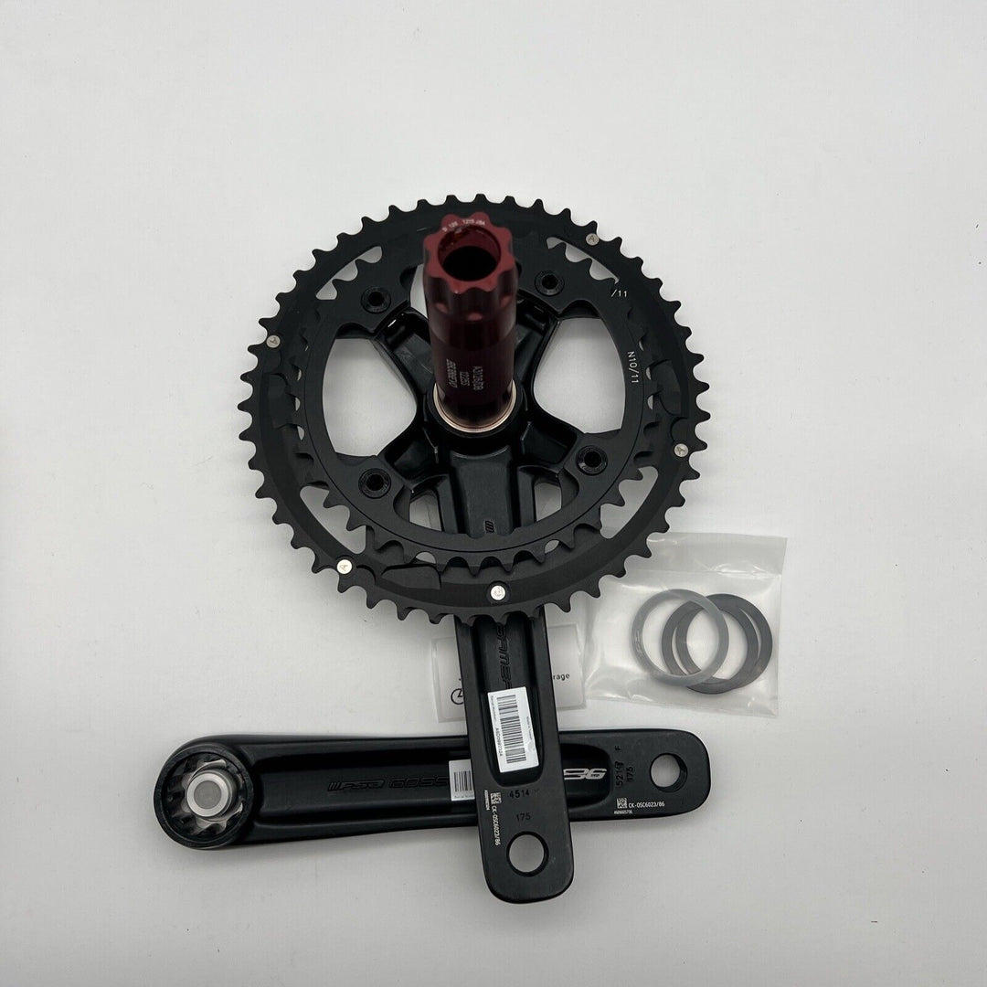 NEW FSA Gossamer Pro Compact Crankset 10/11-Speed 175mm ABS 46/36t BB386 Evo