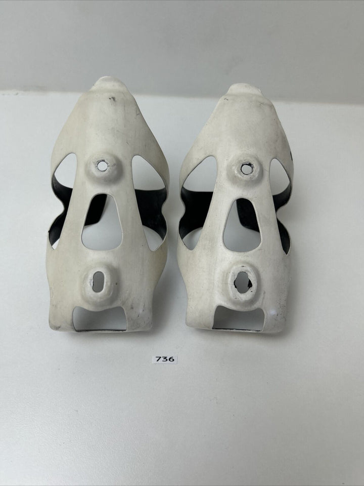 (2) Black Burn Carbon Water Bottle Cage