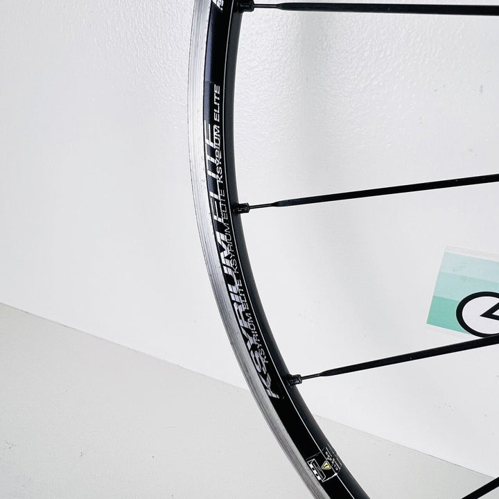 Mavic Ksyrium Elite Black Road Bike Aluminum 700C Front Wheel Clincher 760g