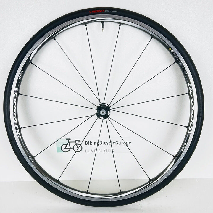 Shimano Dura Ace C24 WH-9000 Carbon Wheelset Tubeless S-Works 26c Tire 11 Speed