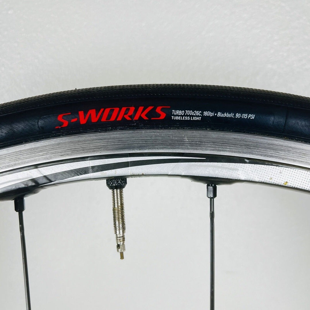 Shimano Dura Ace C24 WH-9000 Carbon Wheelset Tubeless S-Works 26c Tire 11 Speed