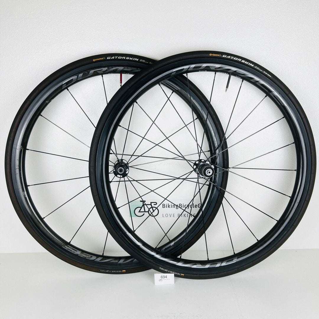 Shimano Dura Ace Carbon Tubular Wheelset WH-R9100 Shimano/Sram 10/11 Speed 1940g