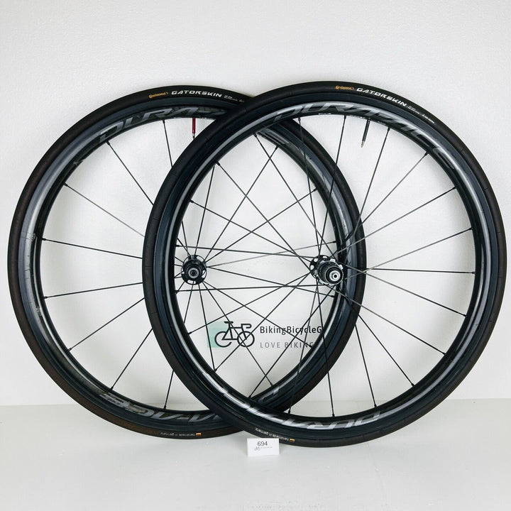 Shimano Dura Ace Carbon Tubular Wheelset WH-R9100 Shimano/Sram 10/11 Speed 1940g