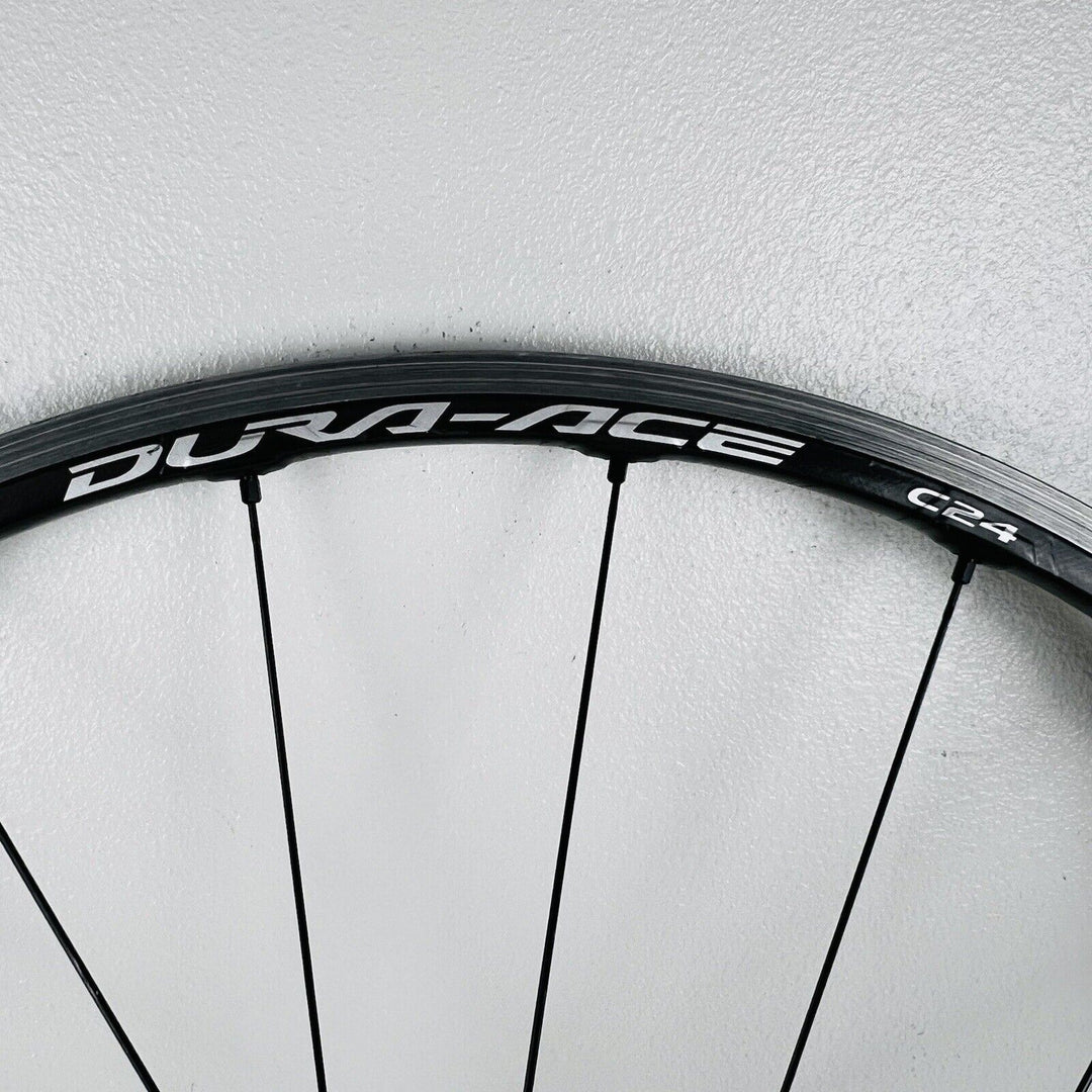 Shimano Dura Ace C24 WH-9000 Carbon Wheelset Shimano/Sram 11 Speed 1,460g