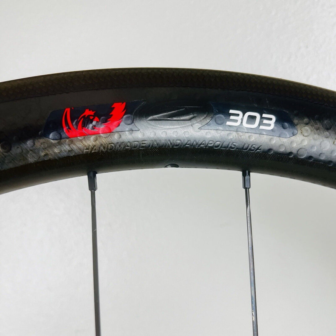 Zipp 303 Firecrest Rim Brake Carbon Wheelset Shimano/Sram 11 Speed 1,670g