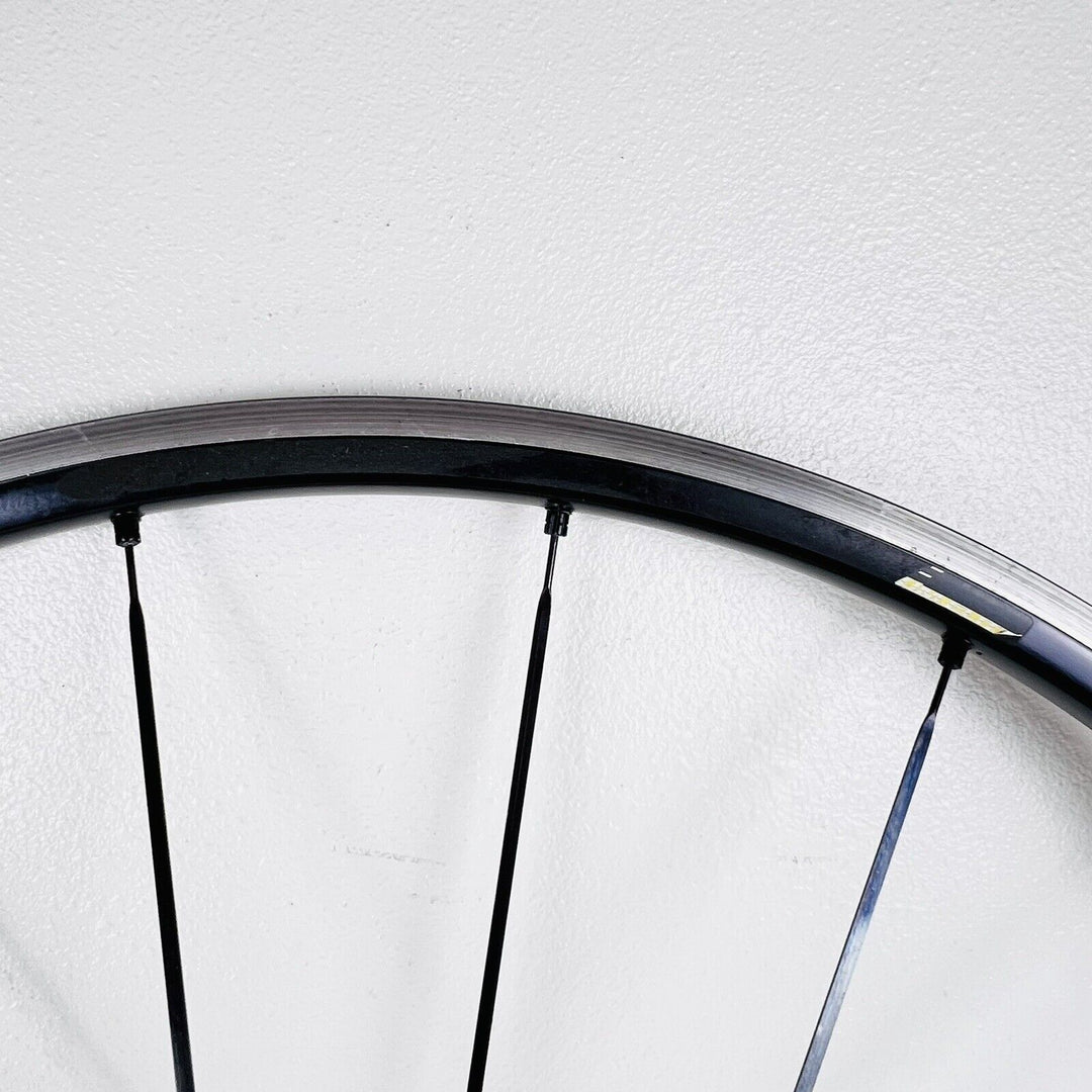 Mavic Ksyrium Elite Black Road Bike Aluminum 700C Front Wheel Clincher 760g