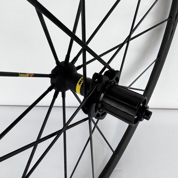 Mavic Ssc R-sys Slr Exalith 11 Speed Carbon Spokes 1,310g Set Just Serviced
