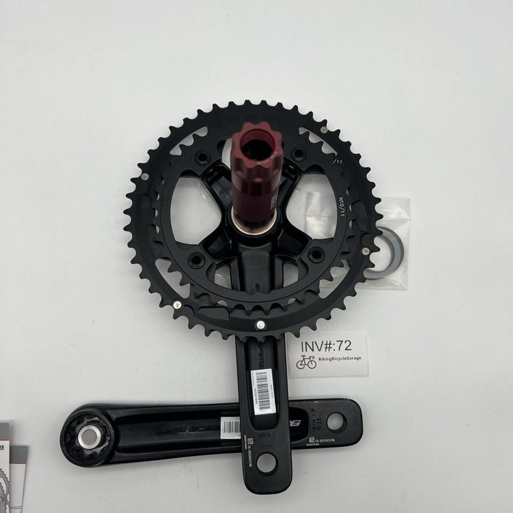 NEW FSA Gossamer Pro Compact Crankset 10/11-Speed 172.5mm ABS 46/36t BB386 Evo