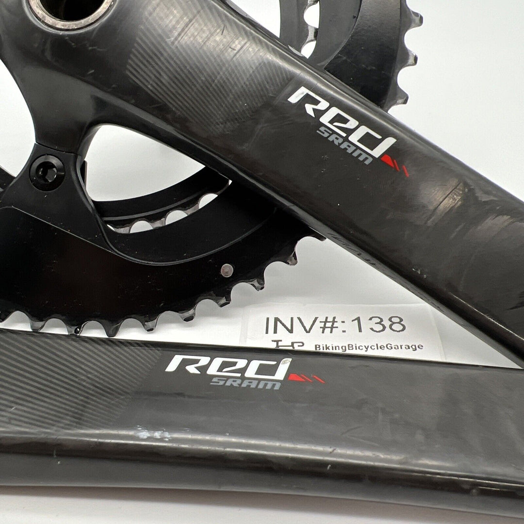 SRAM RED Carbon Crankset 11-speed 52/36T 110BCD 172.5mm GXP For Road Bike