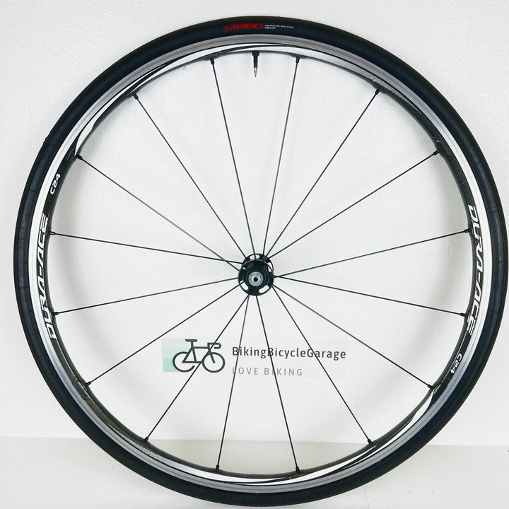 Shimano Dura Ace C24 WH-9000 Carbon Wheelset Tubeless S-Works 26c Tire 11 Speed