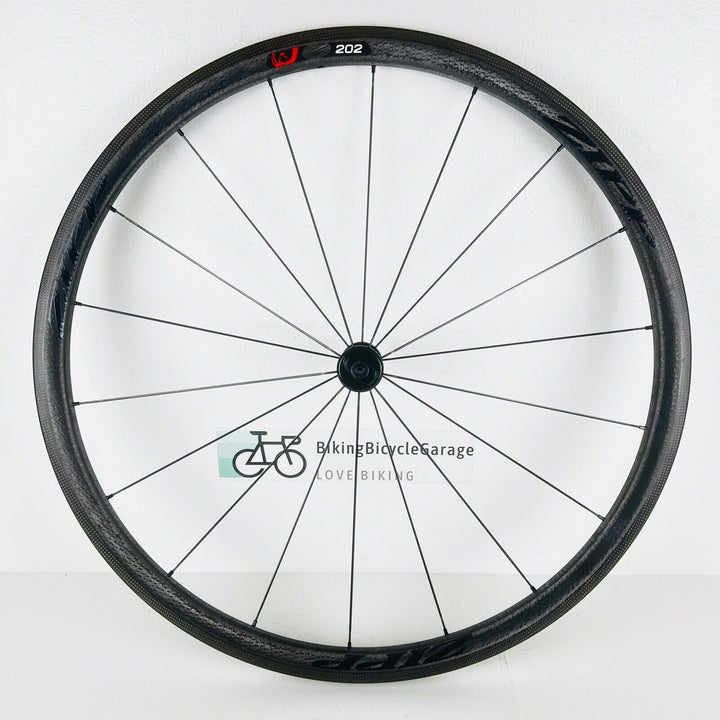 Zipp 202 Firecrest Carbon Rim Brake Wheelset Shimano/Sram 11 Speed 1,400g