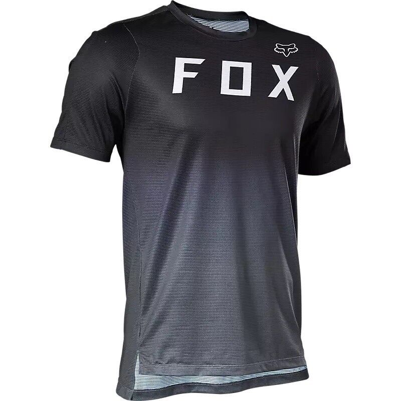 New Fox Racing Flexair SS Jersey Mtb Size: Medium Black Fox Dealer