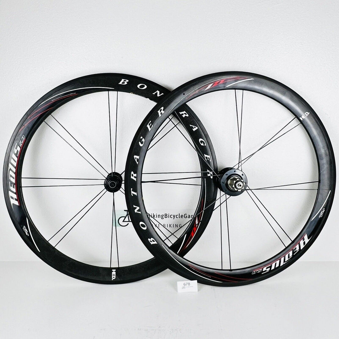 Bontrager HED Aeolus 5.0 OCLV Carbon Campagnolo Cycleops 2.4 Wheelset 1,780g 11s