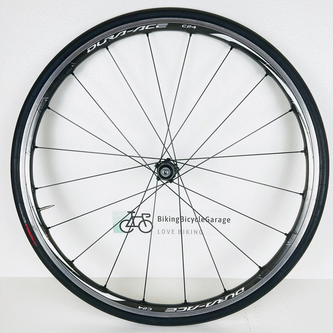 Shimano Dura Ace C24 WH-9000 Carbon Wheelset Tubeless S-Works 26c Tire 11 Speed