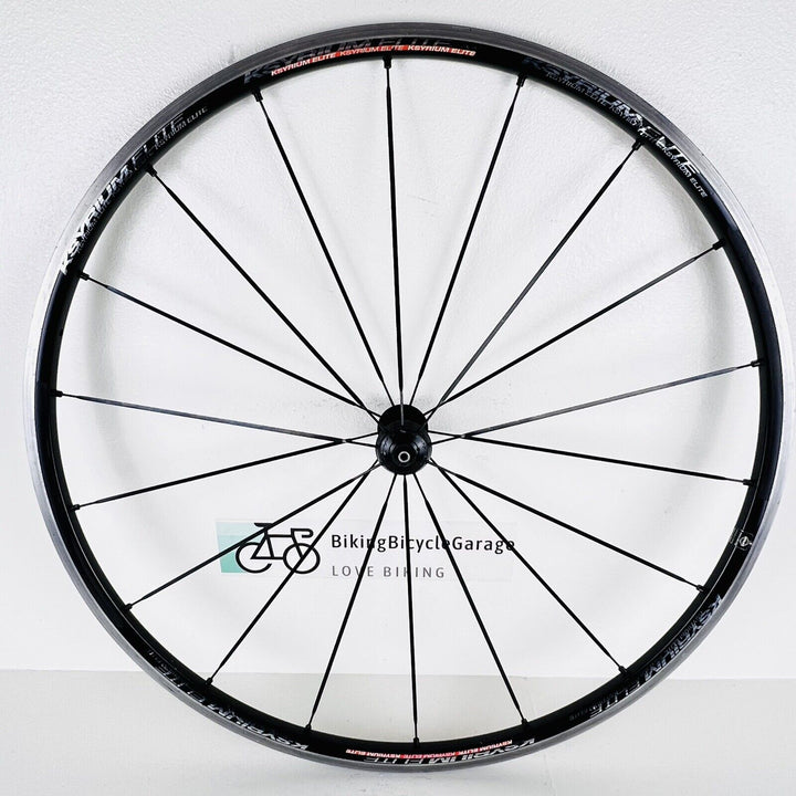 Mavic Ksyrium Elite Black Road Bike Aluminum 700C Front Wheel Clincher 760g