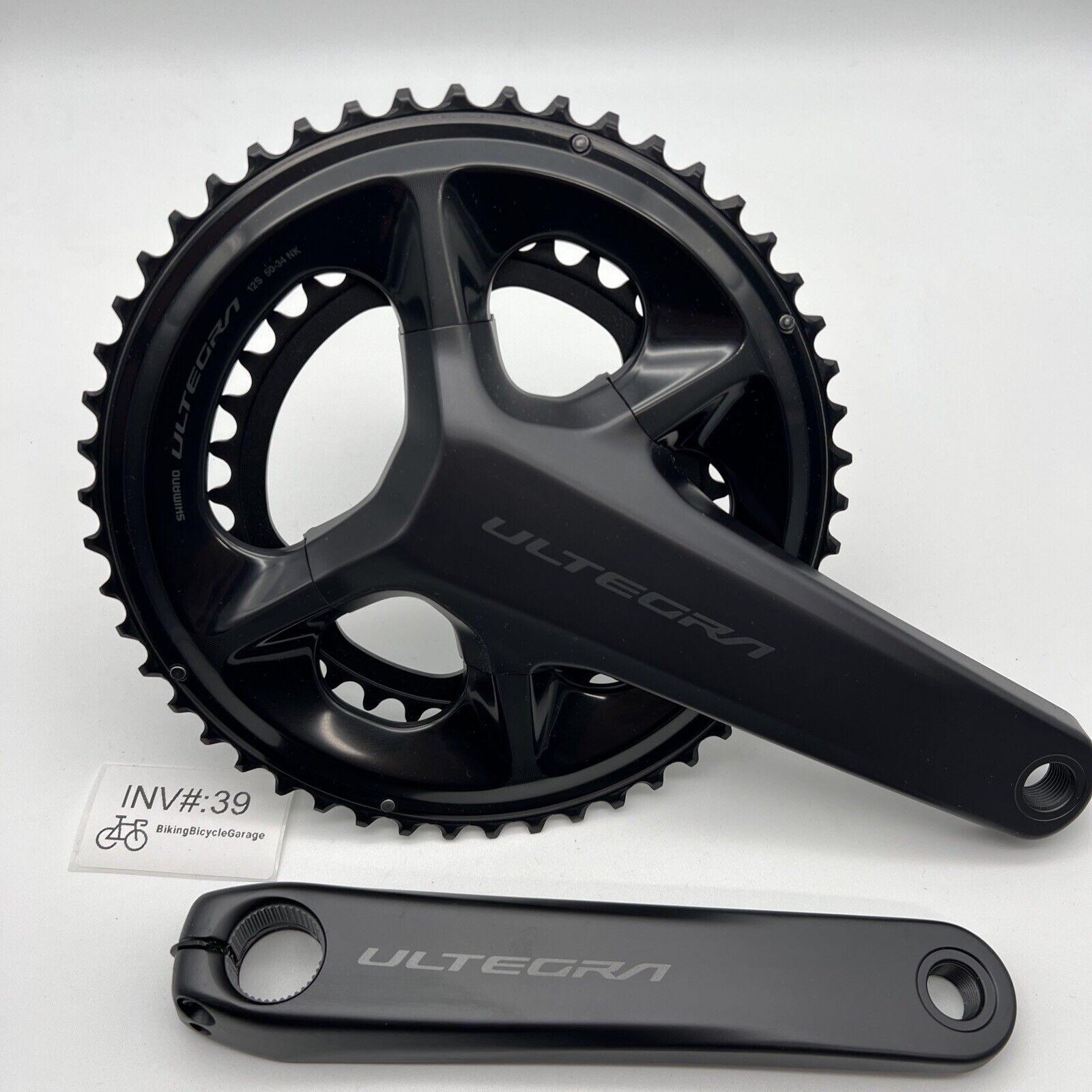 Shimano Ultegra FC-R8100 Crankset 175mm 12-Speed 50/34t Hollowtech II