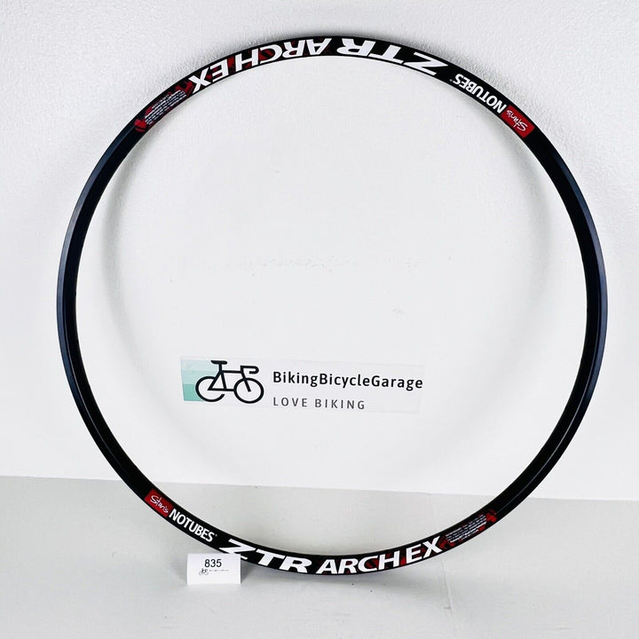 Stan's NoTubes ZTR Arch EX 26in Tubeless 32 Hole Mountain Bike Rim Black/Red