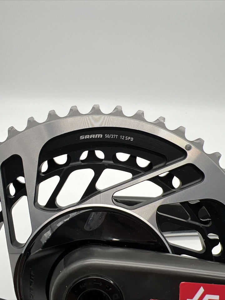 NEW SRAM Red AXS 2x12-Speed DUB 175mm 50/37t Carbon Fiber Crankset, MSRP: $750