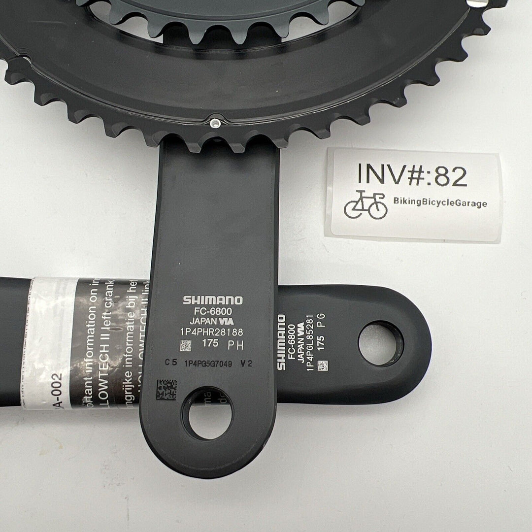 NEW Shimano Ultegra FC-6800 CrankSet 11speed 50-34T 175mm