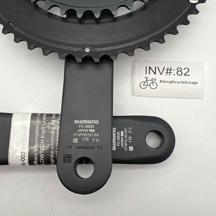NEW Shimano Ultegra FC-6800 CrankSet 11speed 50-34T 175mm