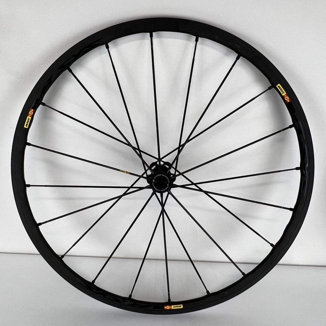 Mavic Ssc R-sys Slr Exalith 11 Speed Carbon Spokes 1,310g Set Just Serviced
