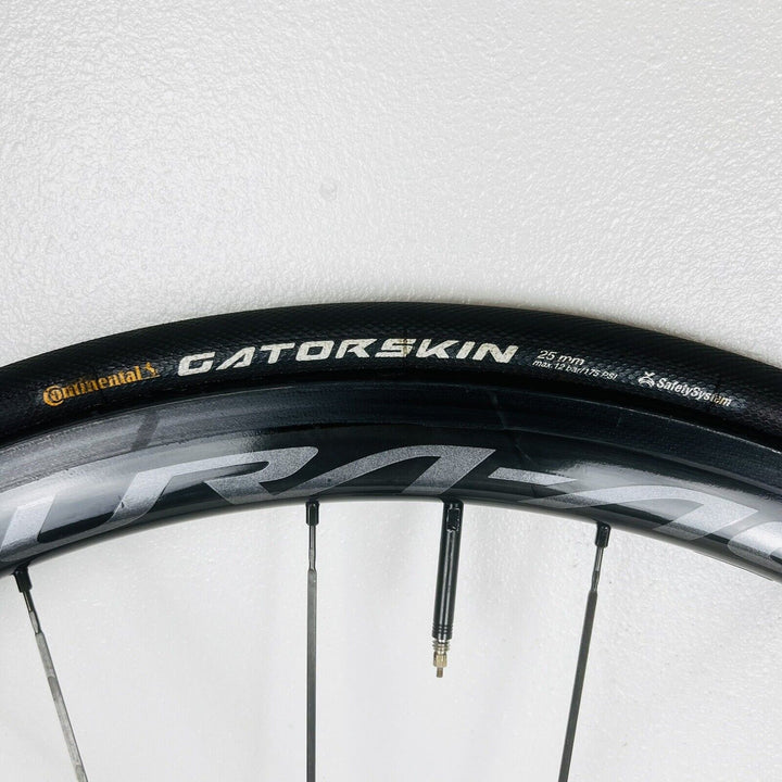 Shimano Dura Ace Carbon Tubular Wheelset WH-R9100 Shimano/Sram 10/11 Speed 1940g