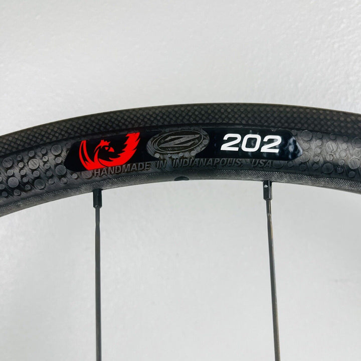 Zipp 202 Firecrest Carbon Rim Brake Wheelset Shimano/Sram 11 Speed 1,400g