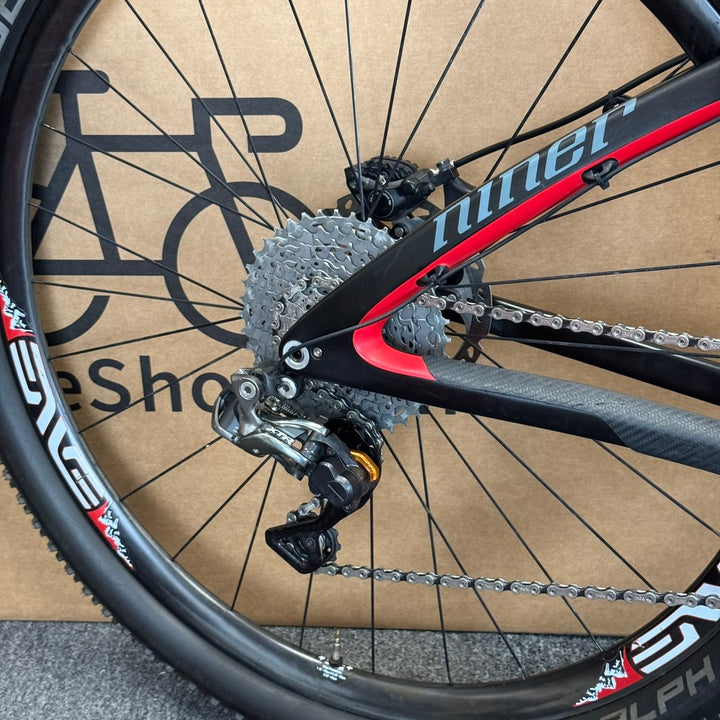 Used Niner Jet 9 RDO 29er, XTR Di2, Carbon Fiber Mountain Bike-2016, Large