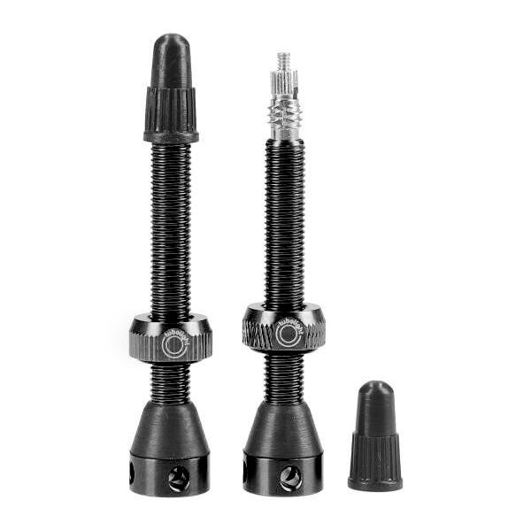 Tubolight Tubeless Valves 40mm Black