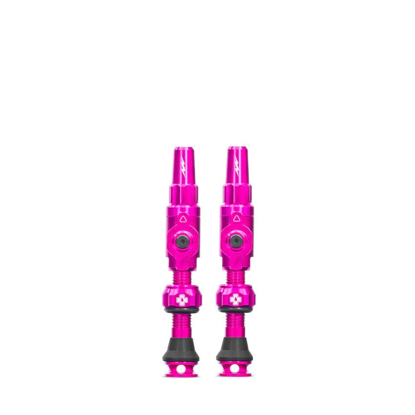 Muc-Off Tubeless Valves Big Bore Lite Medium 35mm Pink