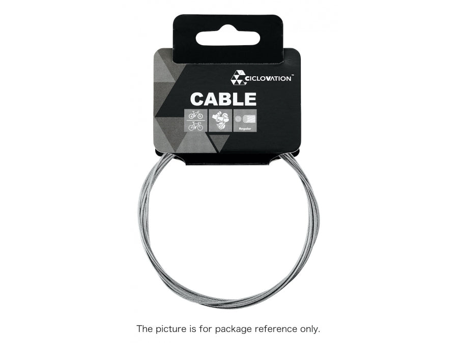 Ciclovation Shift Cable Shimano/SRAM/Huret/Schwinn/Benelu/Simplex System Zinc-Regular 1.2mm*2100mm
