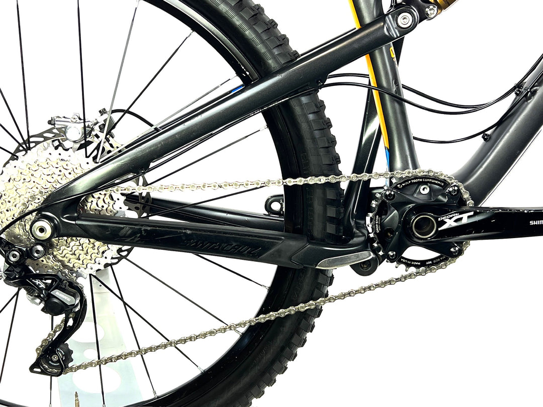 Used Santa Cruz Bronson C, Shimano XT, FOX, Carbon Mountain Bike-2013, Large